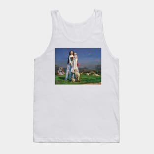 Pretty Baa-Lambs by Ford Madox Brown Tank Top